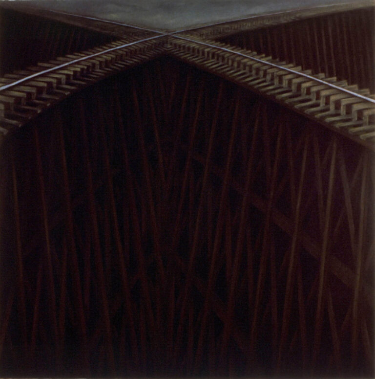 Artery, pastel on paper, 51 1/2" x 51 1/2", 1988