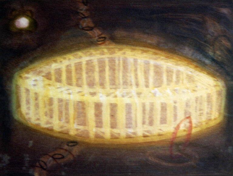 Untitled, monotype 22" x 30", 1991