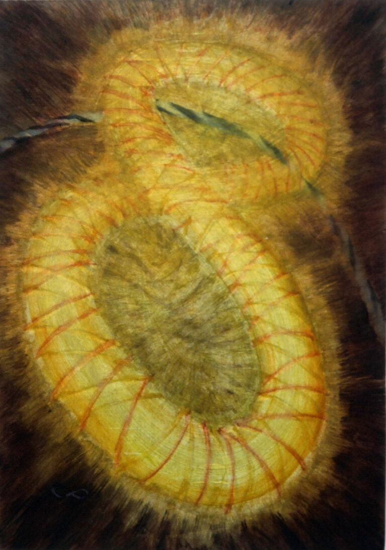 Untitled, monotype, 41" x 29", 1991